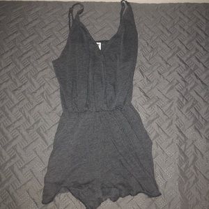 Dark Grey PINK Coverup/ Romper